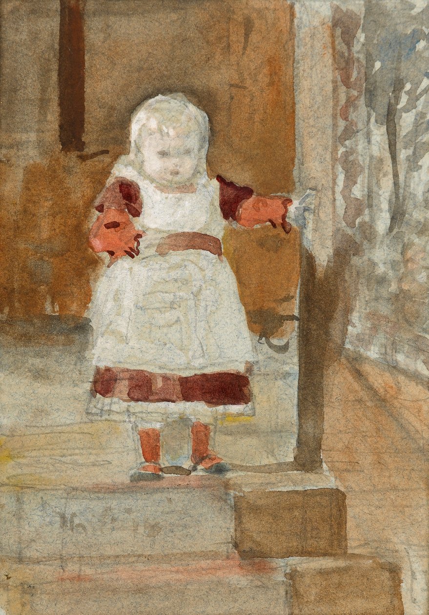 Study for a Portrait of Frederica, ca. 1878 (wc på papir) av Frederick Goodall