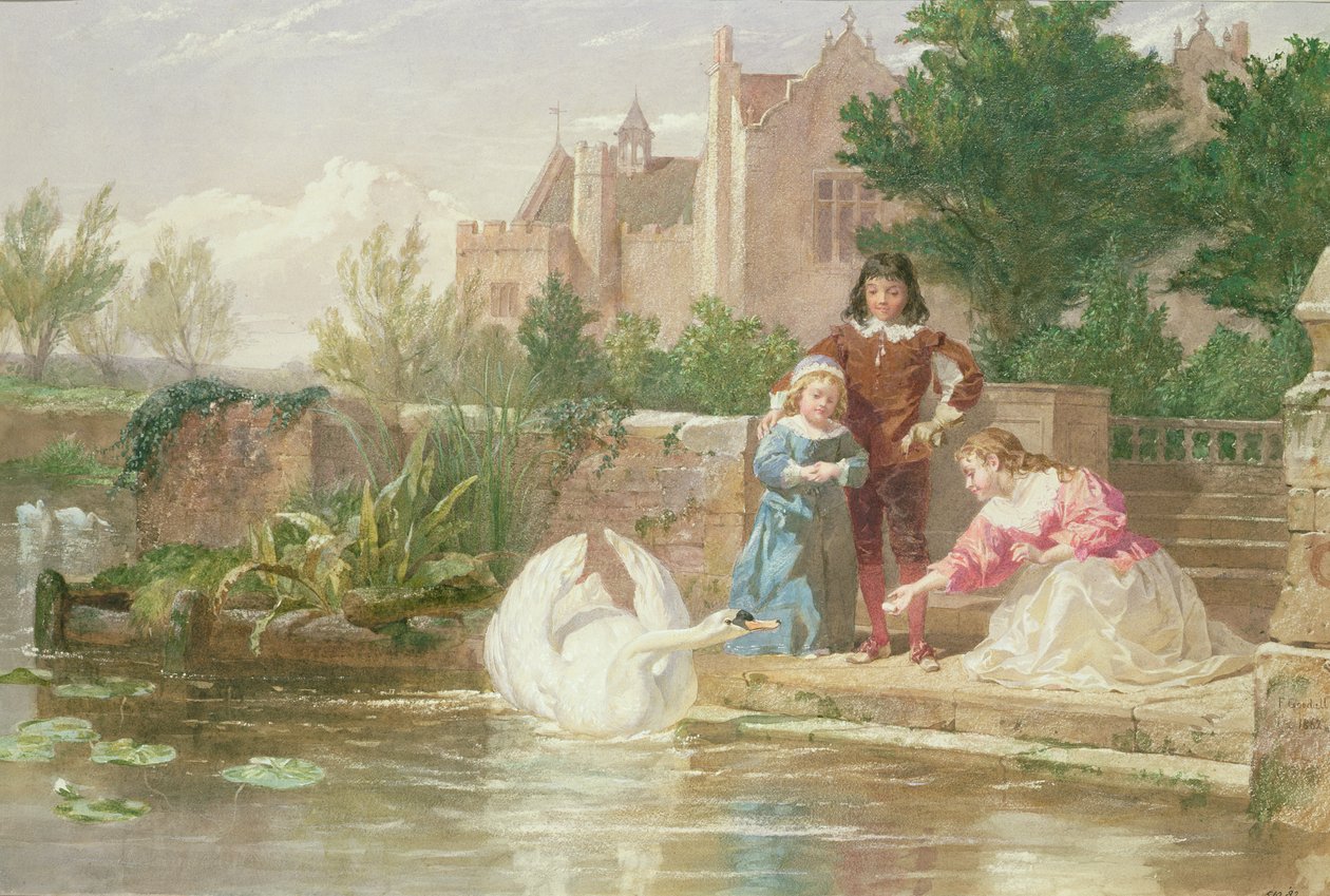 Barna til Charles I av Frederick Goodall