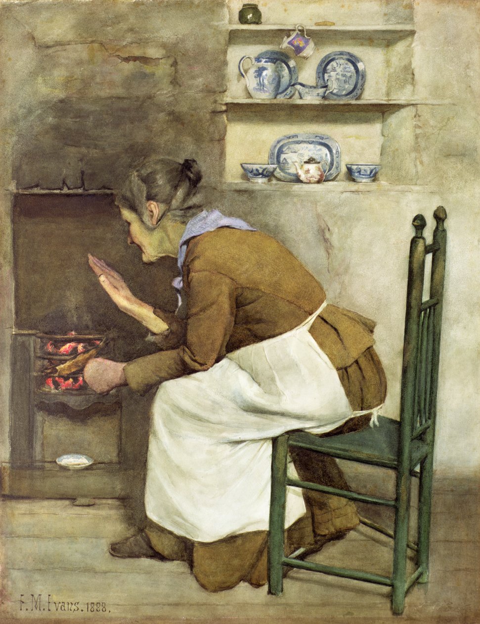 Et nøysomt måltid av Frederick James McNamara Evans