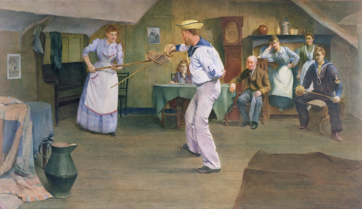 Fekteleksjonen, 1893 av Frederick James McNamara Evans