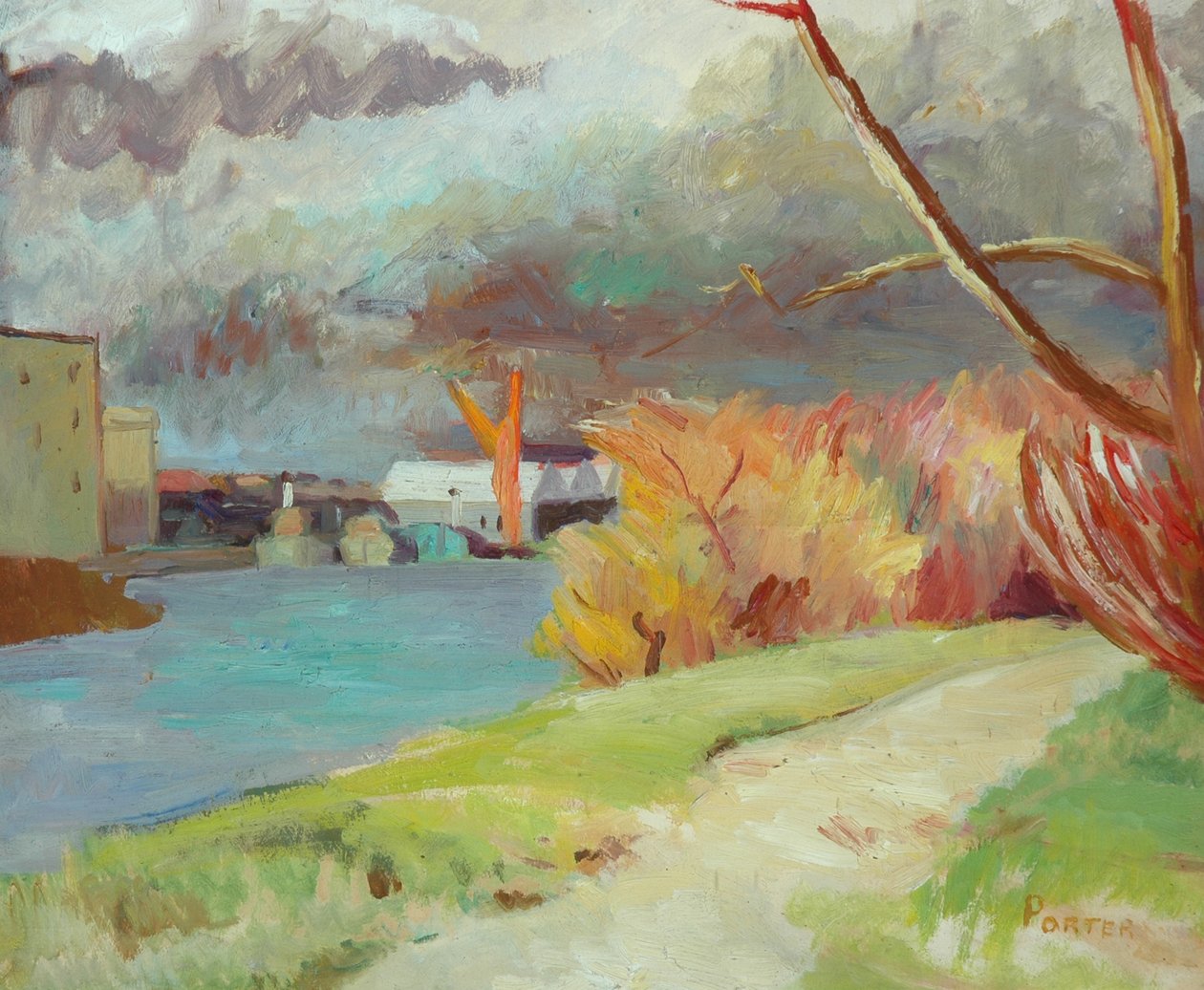 Elven ved Kew av Frederick James Porter