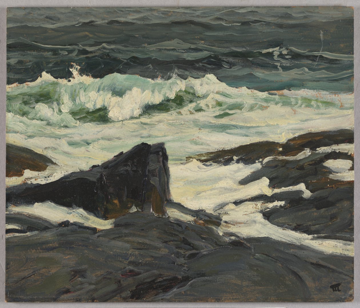 Sjølandskap av Frederick Judd Waugh