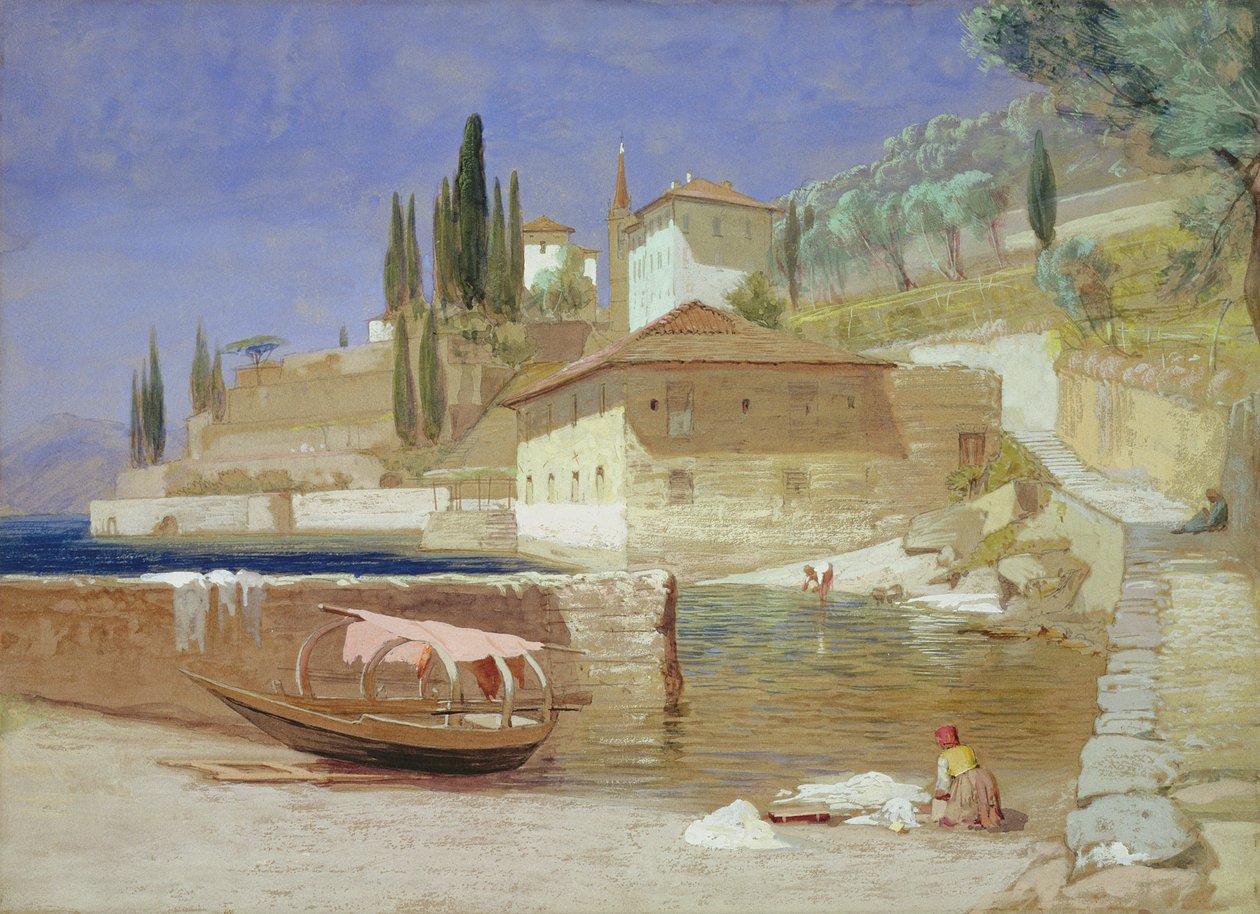 Varenna, Comosjøen av Frederick Lee Bridell