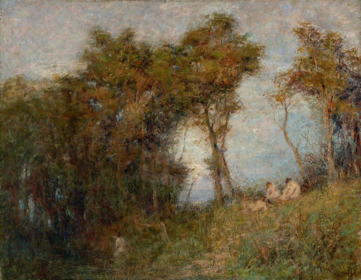 Etterglød (sommerkveld) av Frederick McCubbin