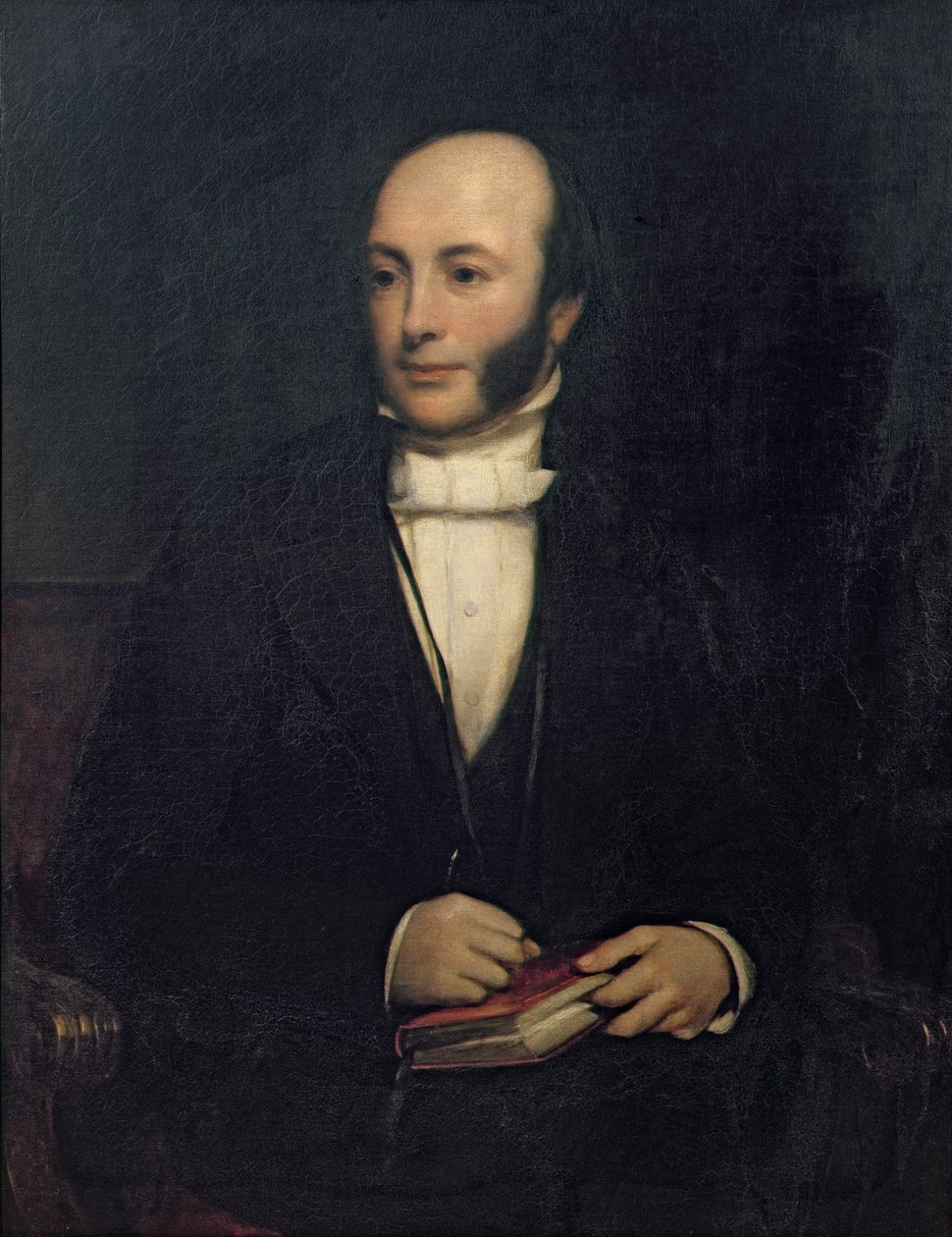 Portrett av pastor John Barlow (1798-1869) av Frederick Richard Pickersgill