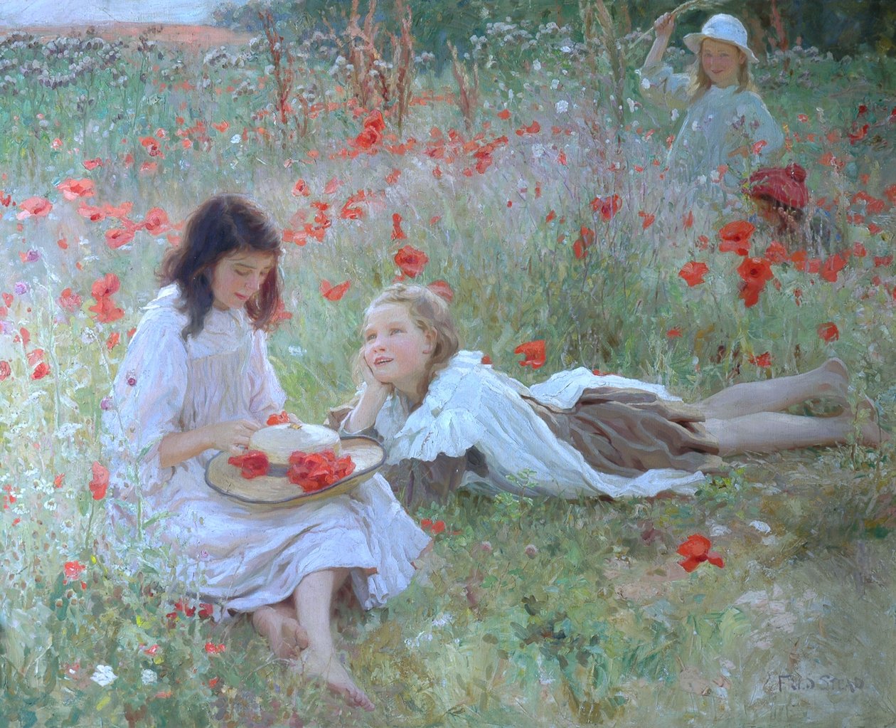 Valmuer av Frederick Stead