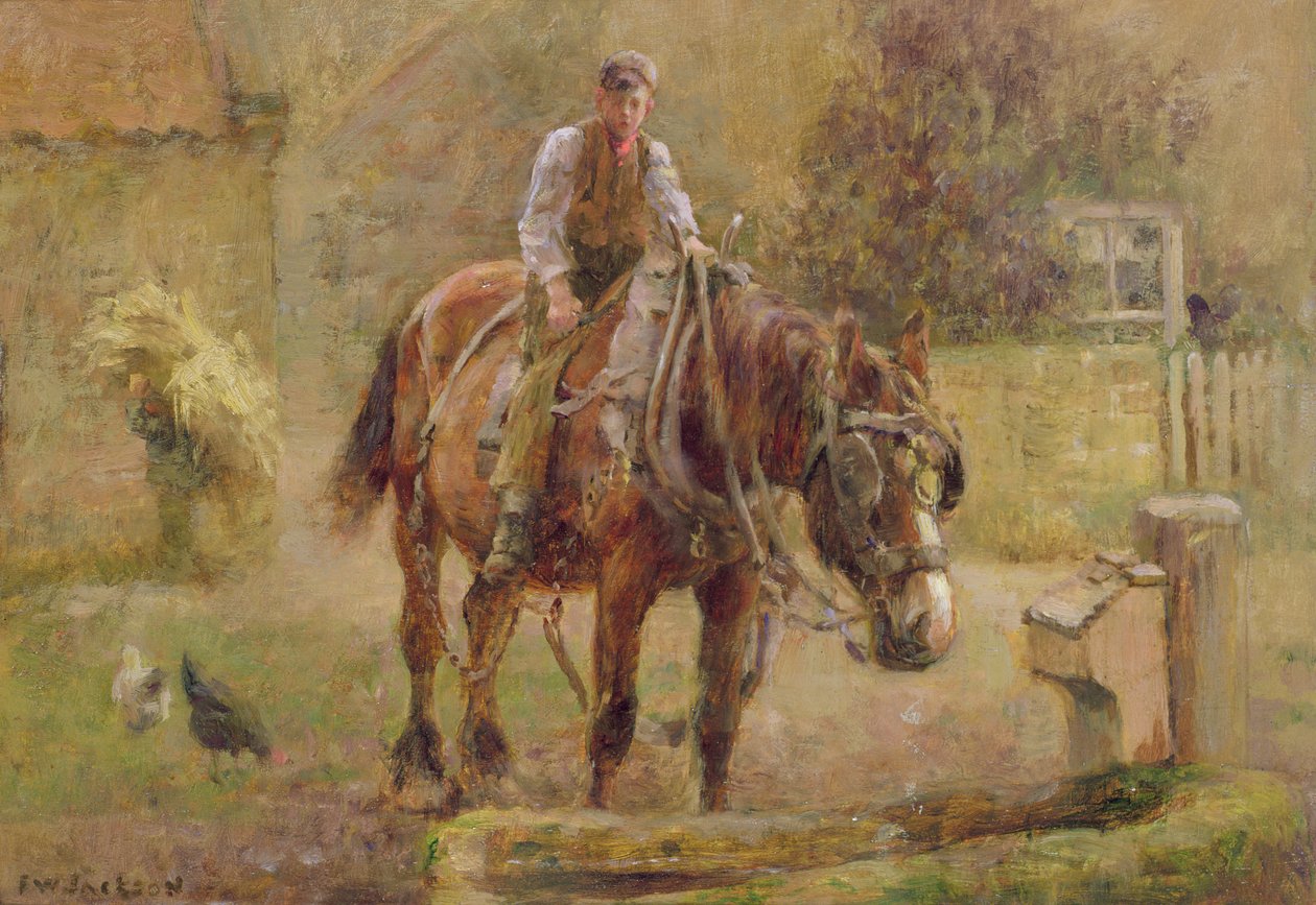 Drikketrauet av Frederick William Jackson