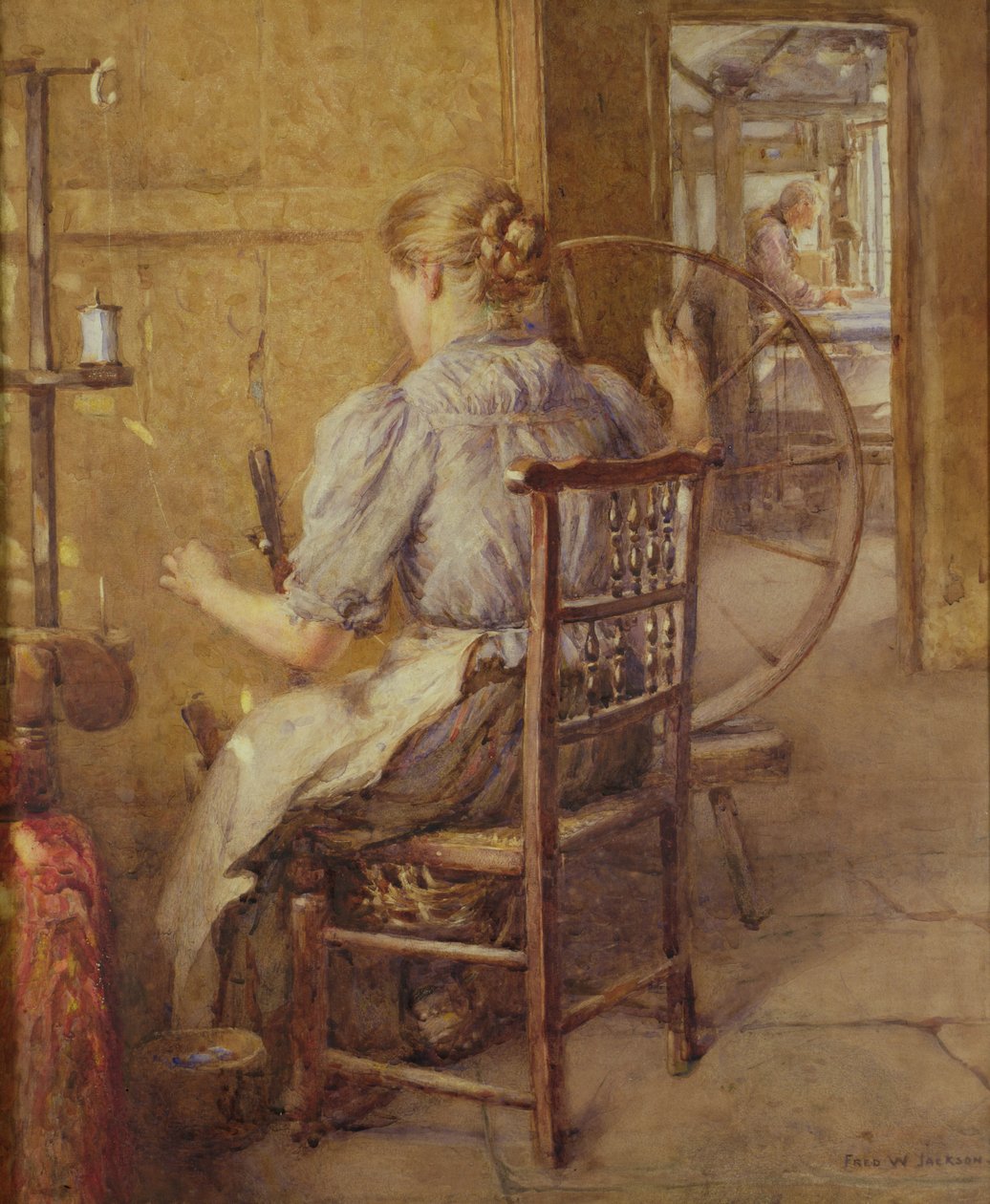 Snurrehjulet av Frederick William Jackson