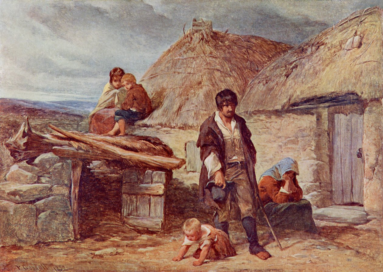 En irsk utkastelse av Frederick (after) Goodall