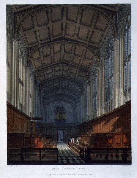 Eton College Chapel, fra 