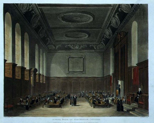 School Room of Winchester College, fra 