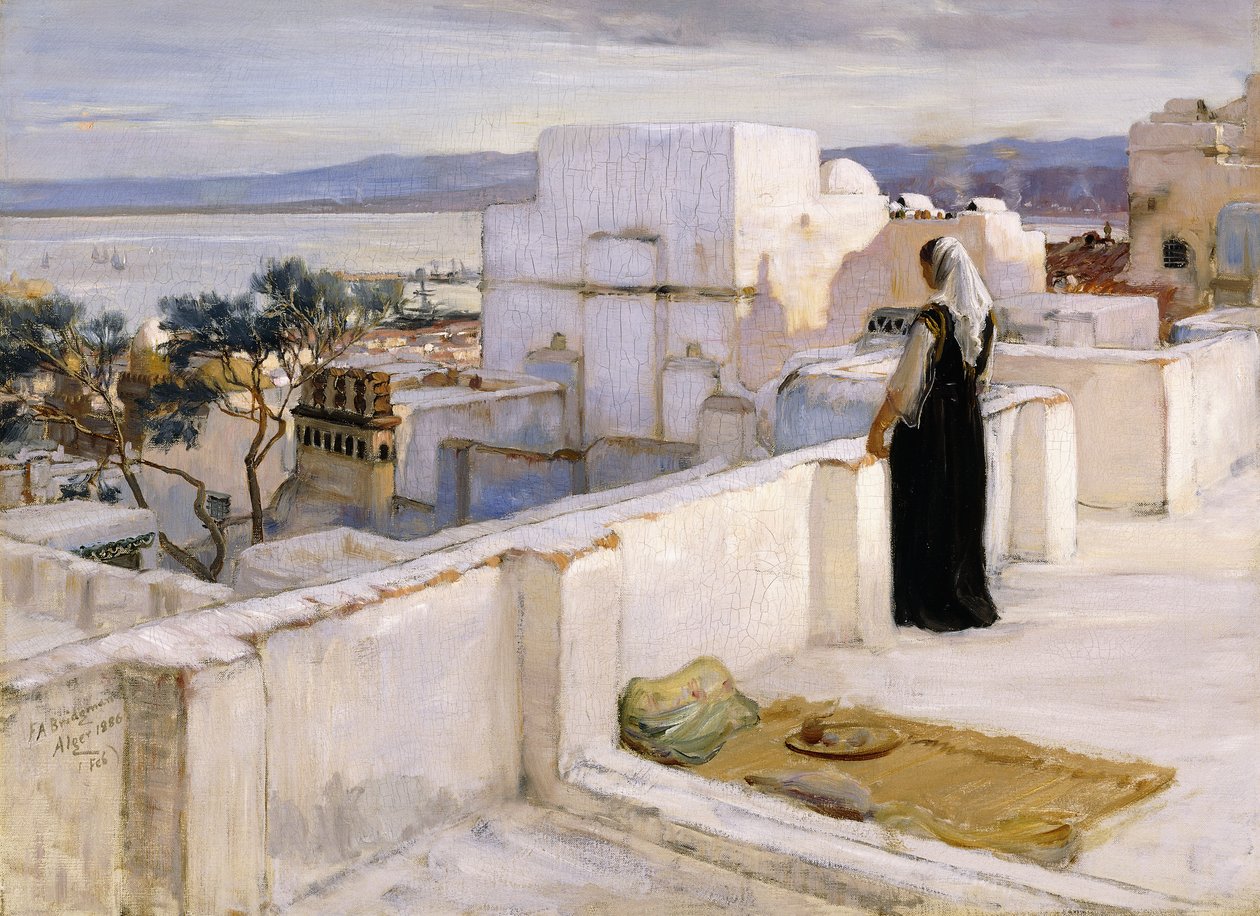 Alger, 1886 av Frederick Arthur Bridgman