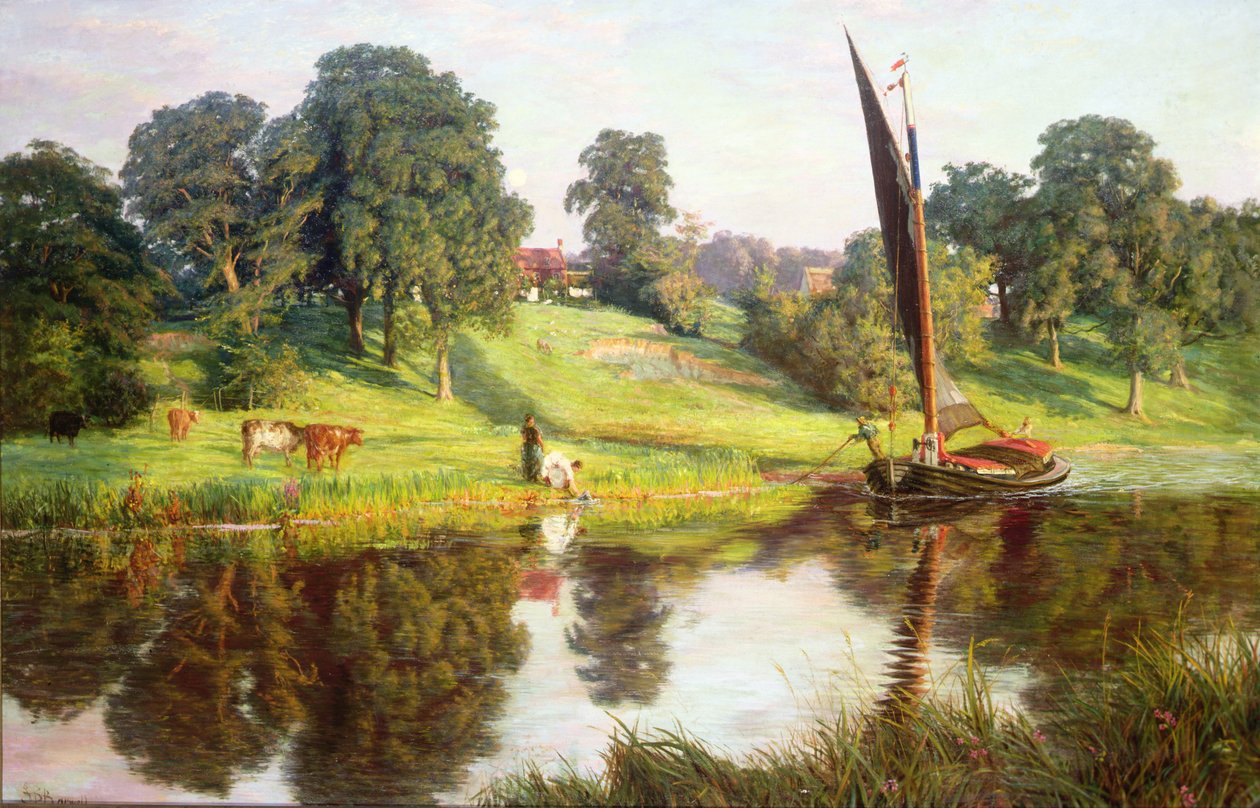 På elven av Frederick Bacon Barwell