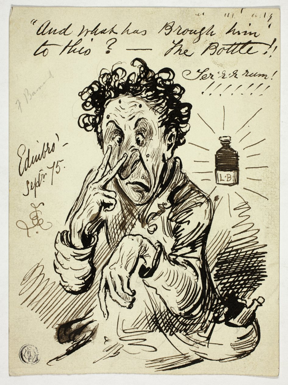 Og hva har brakt [sic] ham til dette?-The Bottle!! av Frederick Barnard