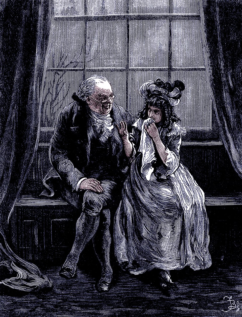 Charles Dickens sin Nicholas Nickleby av Frederick Barnard
