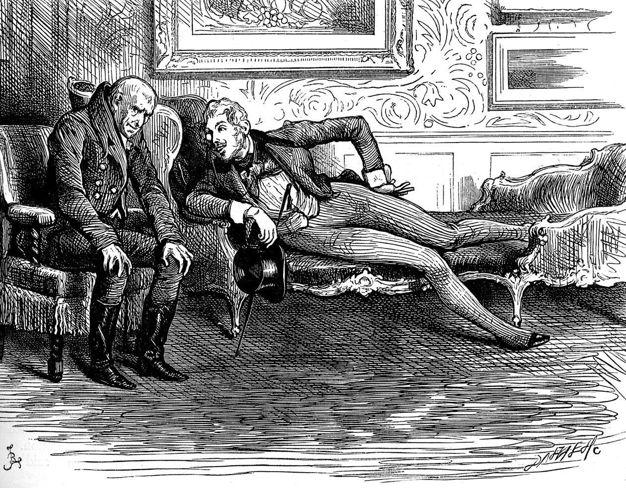 Charles Dickens sin Nicholas Nickleby av Frederick Barnard