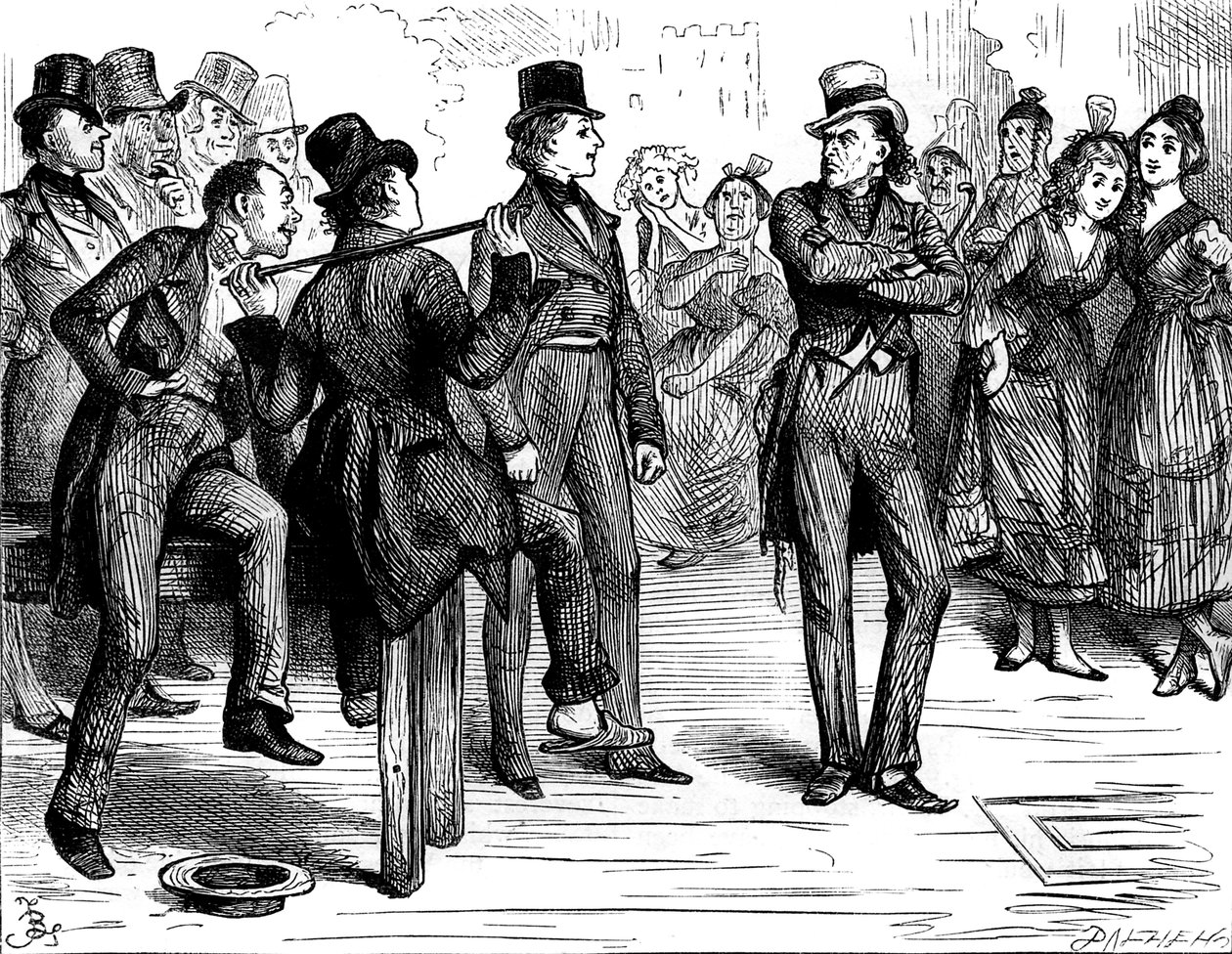 Charles Dickens sin Nicholas Nickleby av Frederick Barnard