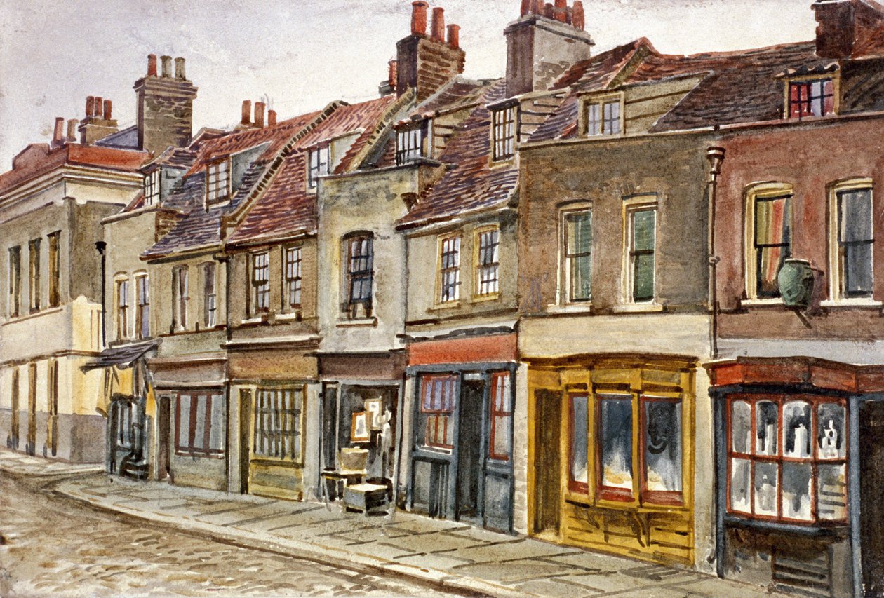Cable Street, Stepney, London, c1830 av Frederick Calvert