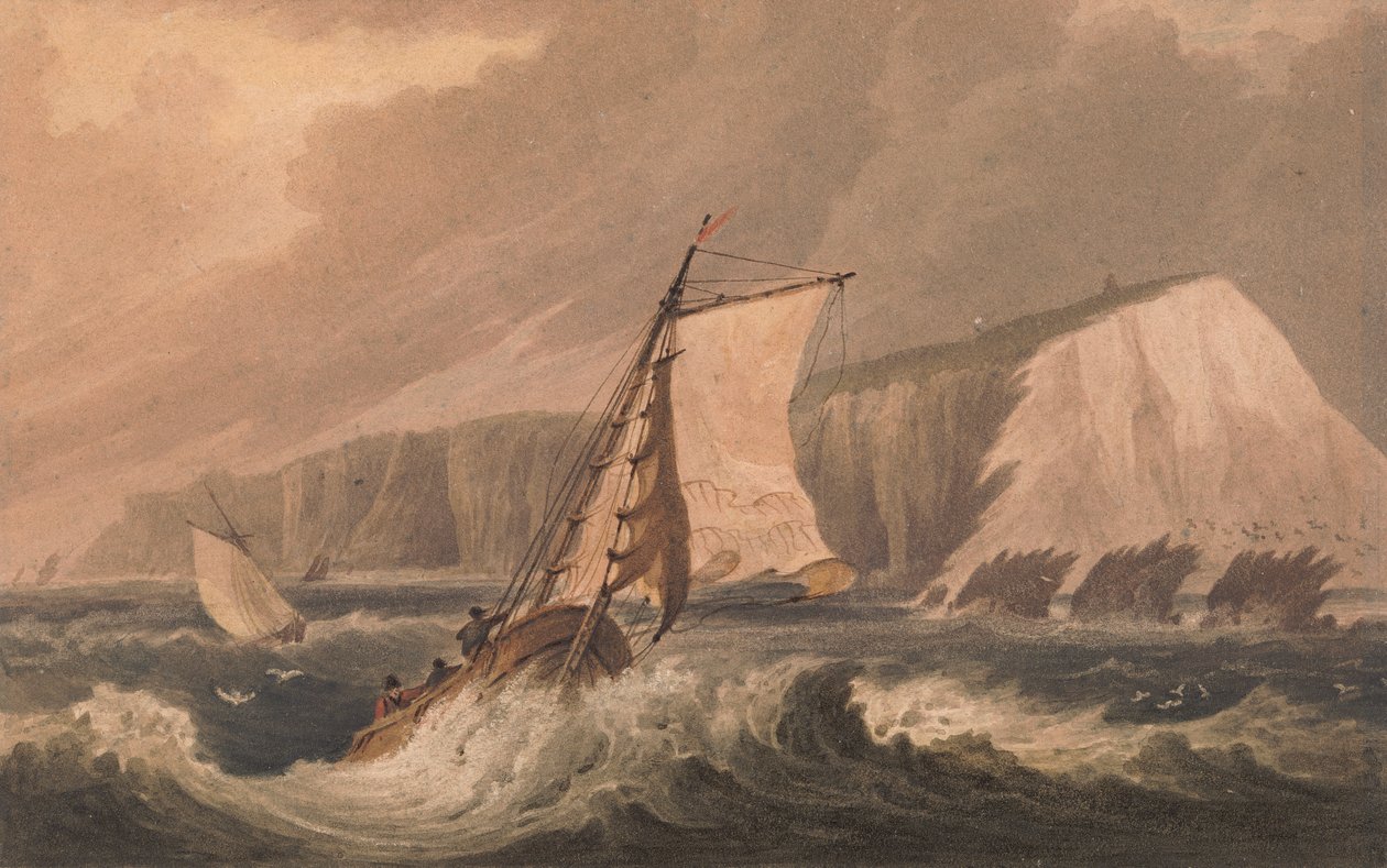 The Needles, Isle of Wight av Frederick Calvert