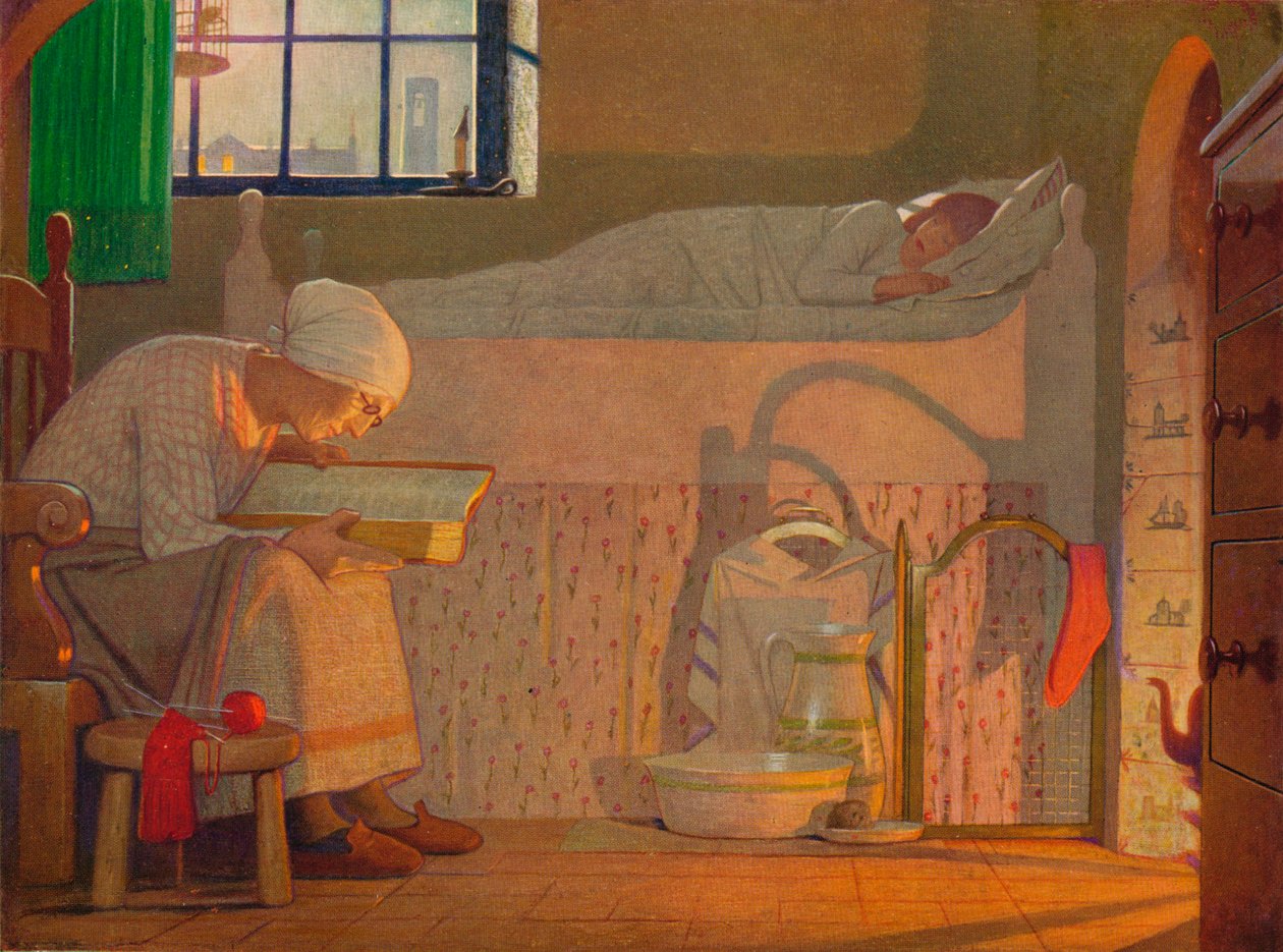 Ordet, c1922 av Frederick Cayley Robinson
