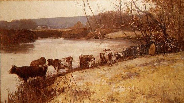 Marlotte, Seine og Marne av Frederick Charles Vipont Ede