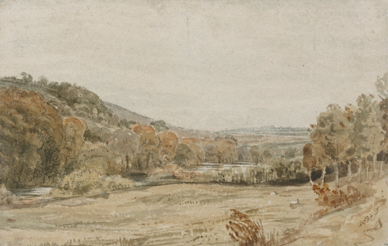 River Tamar, nær Endsleigh, Devon av Frederick Christian Lewis the Elder