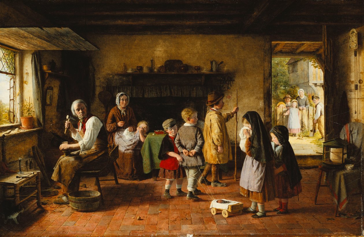 Tidlig sorg, 1861 av Frederick Daniel Hardy