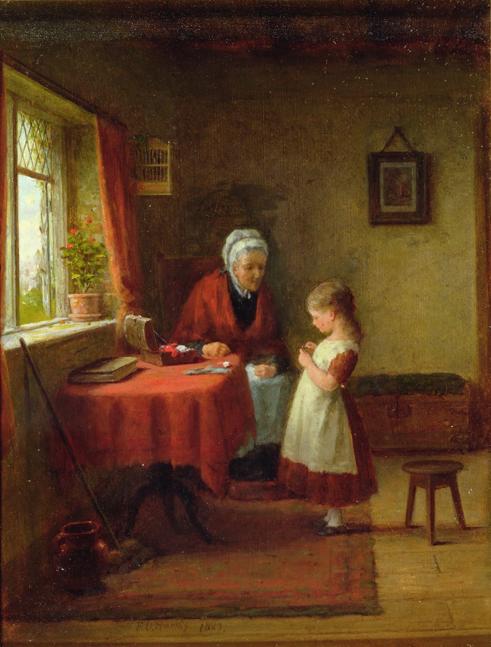 Den første syleksjonen av Frederick Daniel Hardy