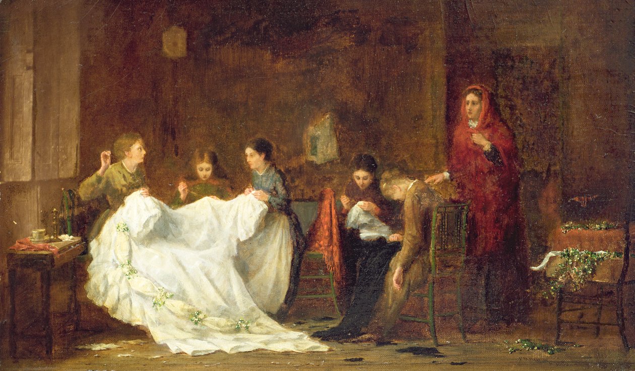 Brudekjolen av Frederick Daniel Hardy