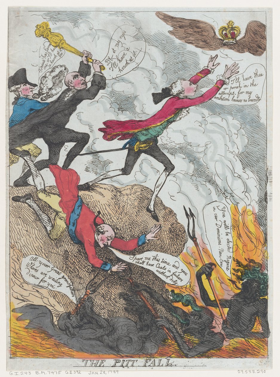 Pitt-fallet, januar 1789. av Frederick George Byron