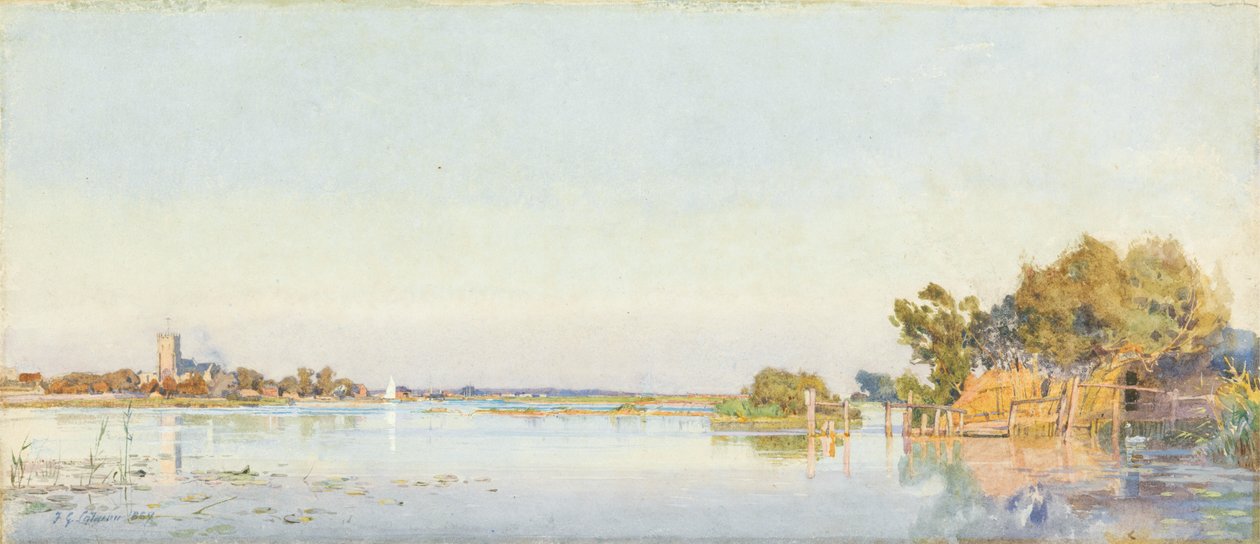 Christ Church ferge av Frederick George Cotman