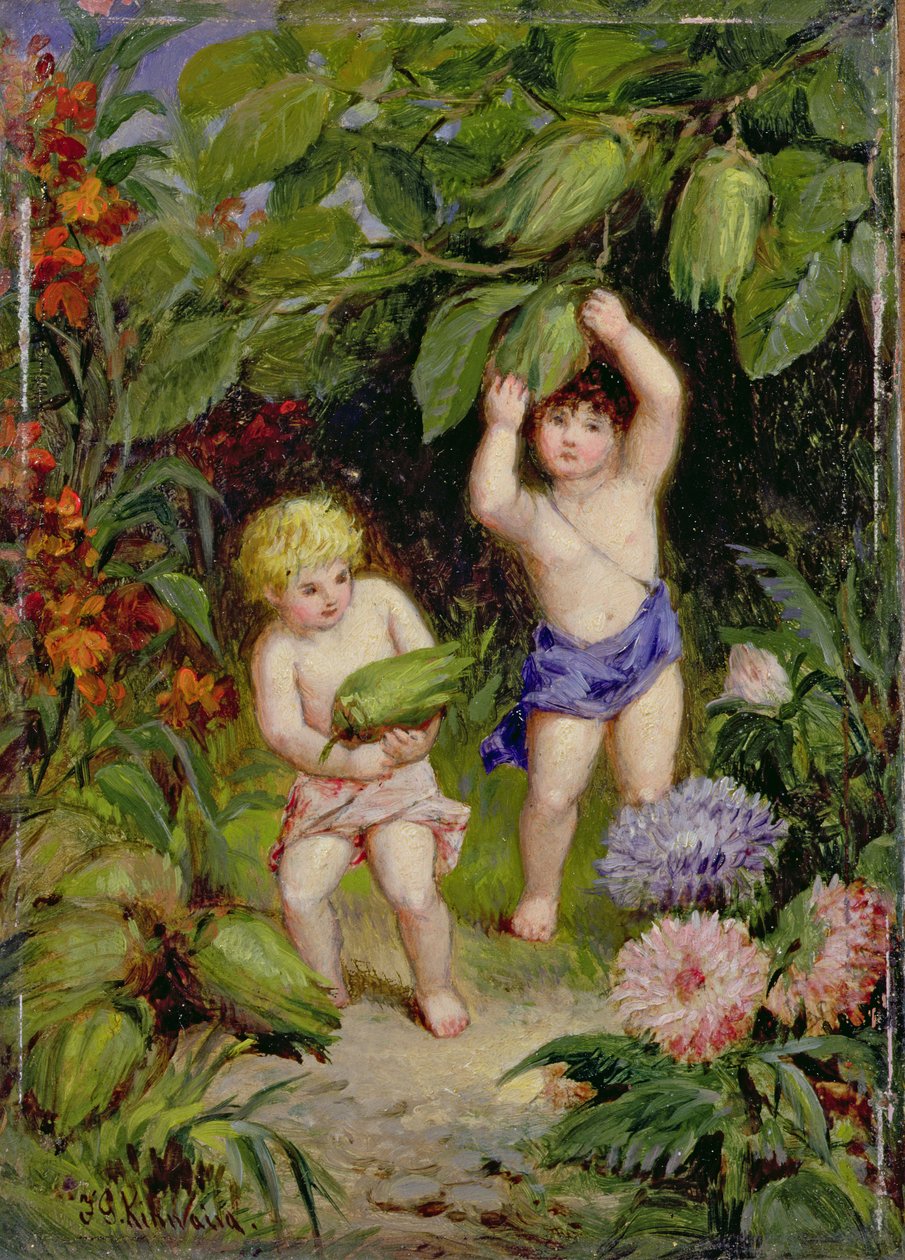 The Four Seasons: Høsolje om bord av Frederick Gerald Kinnaird