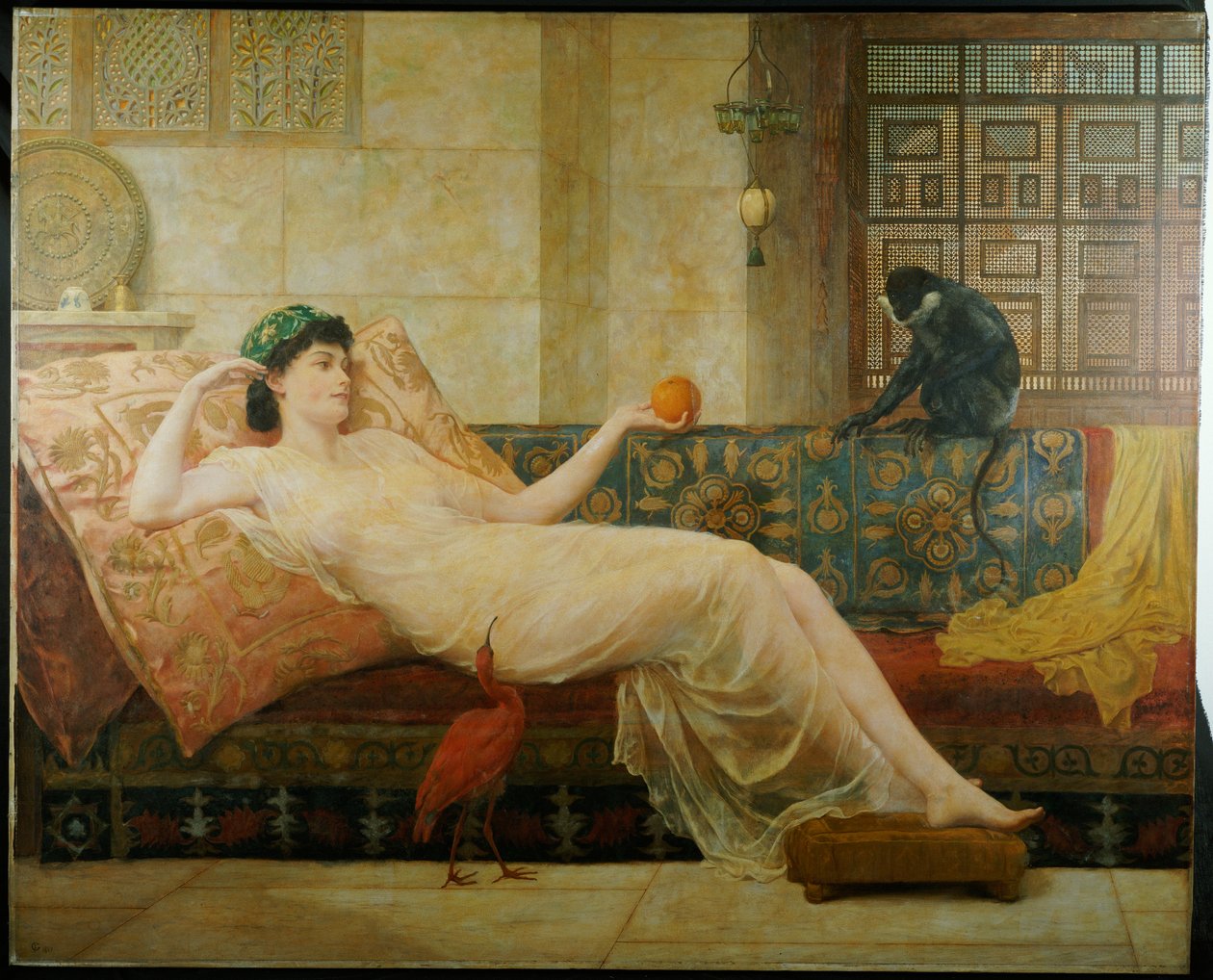 En drøm om paradis, 1889 av Frederick Goodall