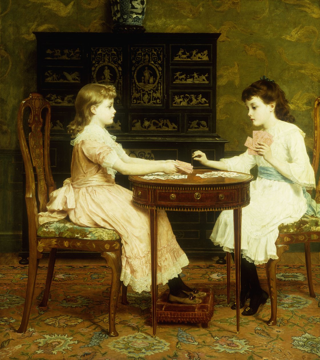 Gammel hushjelp, 1886 av Frederick Goodall