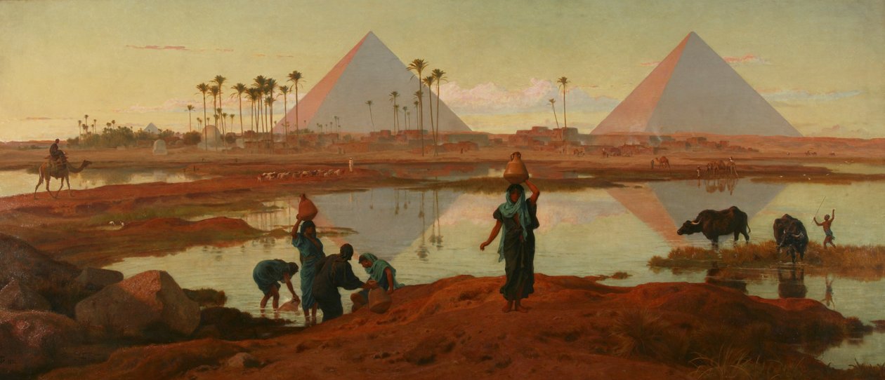 Nilens vann av Frederick Goodall