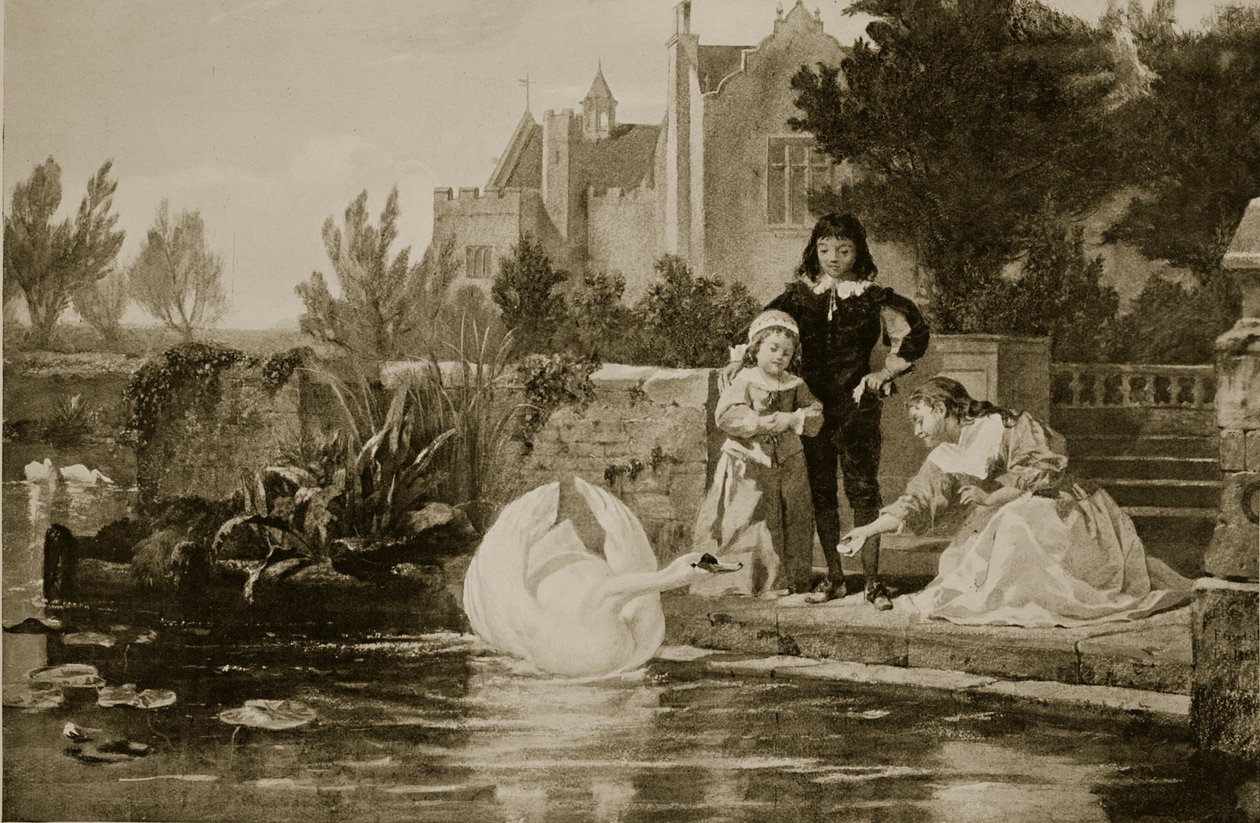 Barna til Charles I, illustrasjon fra 