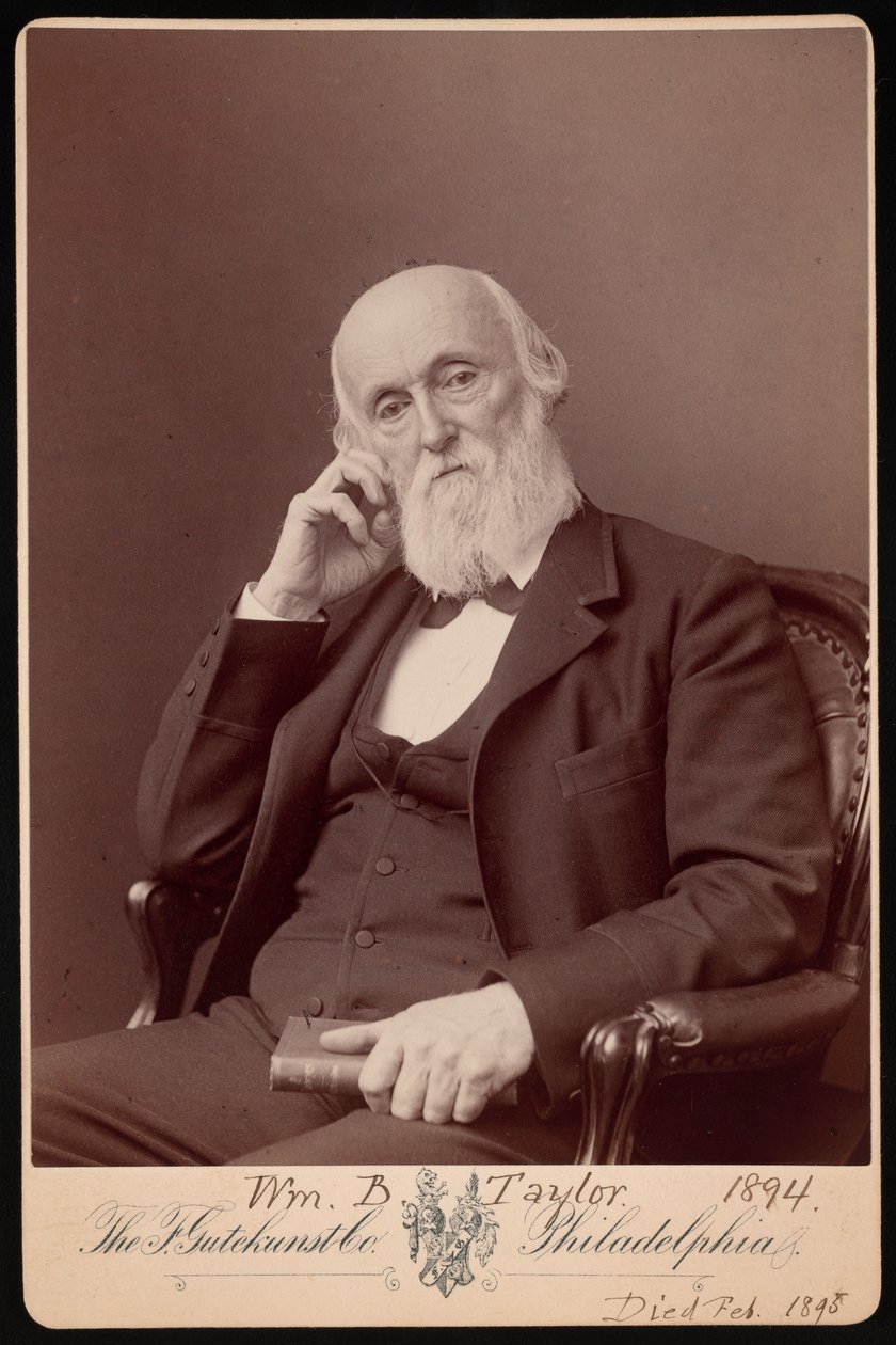 Portrett av William Bower Taylor 1821-1895, 1894. av Frederick Gutekunst