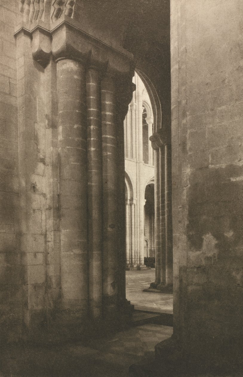 Kameraarbeid: Ely Cathedral: A Memory of the Normans av Frederick Henry Evans