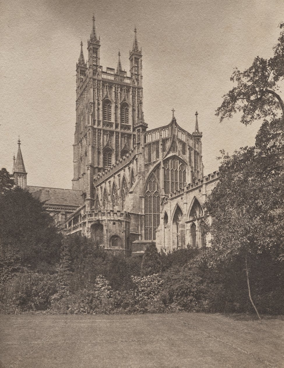 Gloucester Cathedral fra sørøst av Frederick Henry Evans