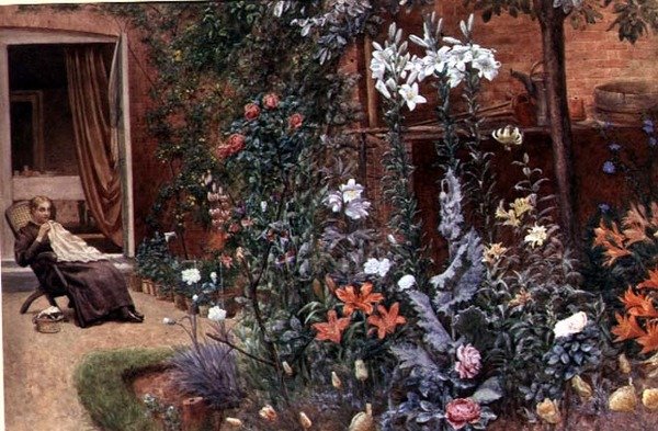 En hagegrense av Frederick Hamilton Jackson