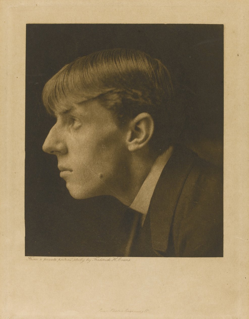 Aubrey Beardsley av Frederick Henry Evans