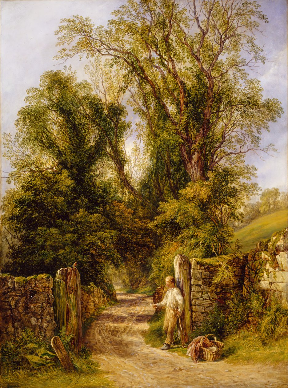 Et glimt av Wharfdale, Yorkshire, 1835-1886. av Frederick Henry Henshaw