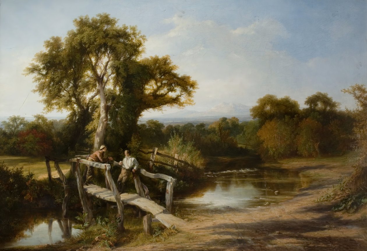 Worcestershire Scenery i høst, 1843. av Frederick Henry Henshaw