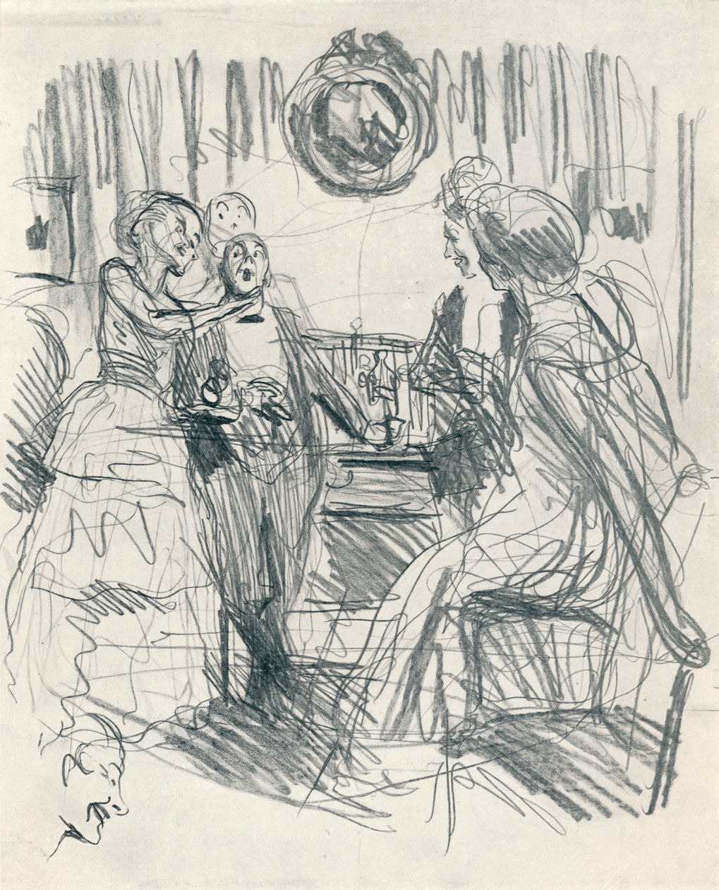 Juli 1915 - Første trinn, c1920 av Frederick Henry Townsend