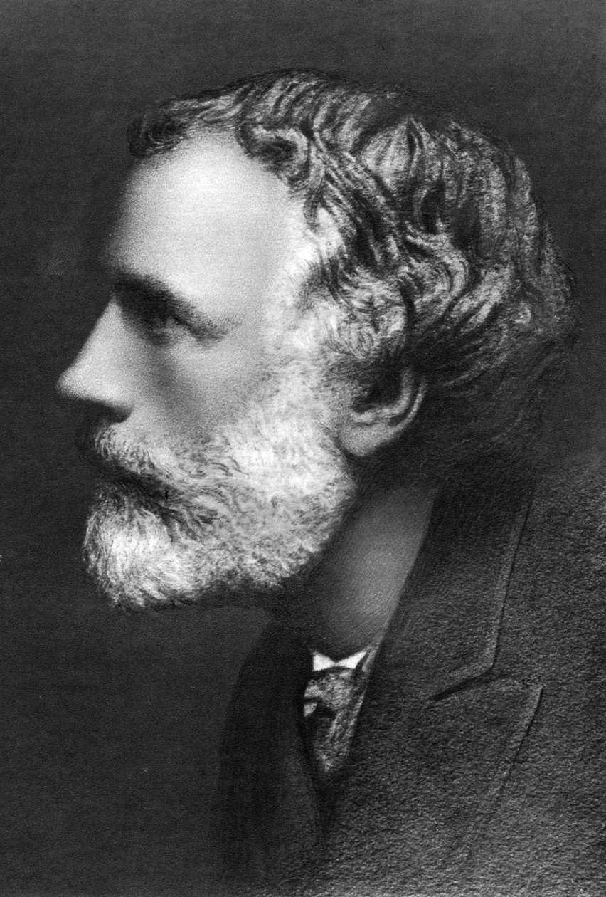 George Meredith , engelsk romanforfatter og poet, c1909. av Frederick Hollyer