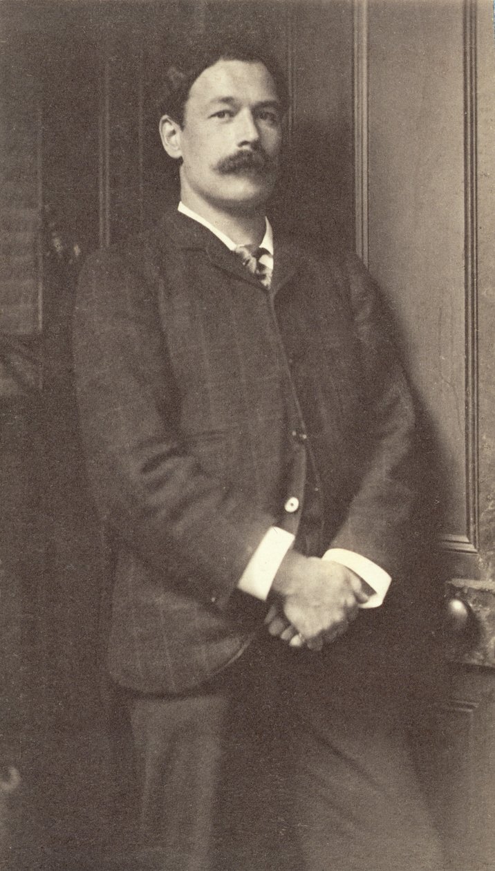 Henry Scott Tuke (1858-1929) (sepiafoto) av Frederick Hollyer