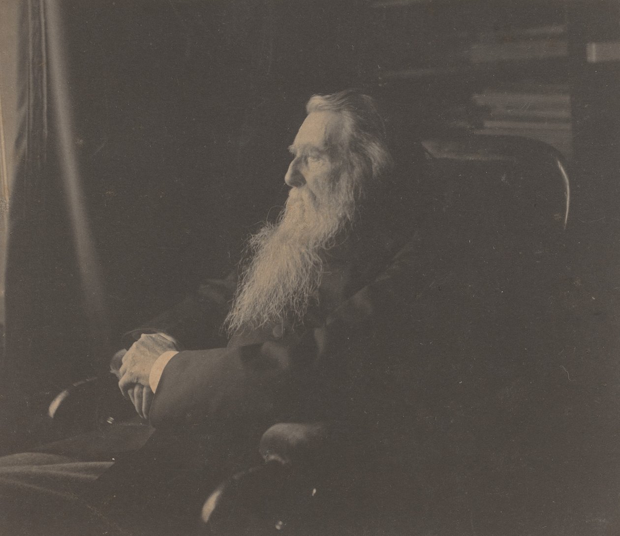 John Ruskin, ca. 1880-årene. av Frederick Hollyer