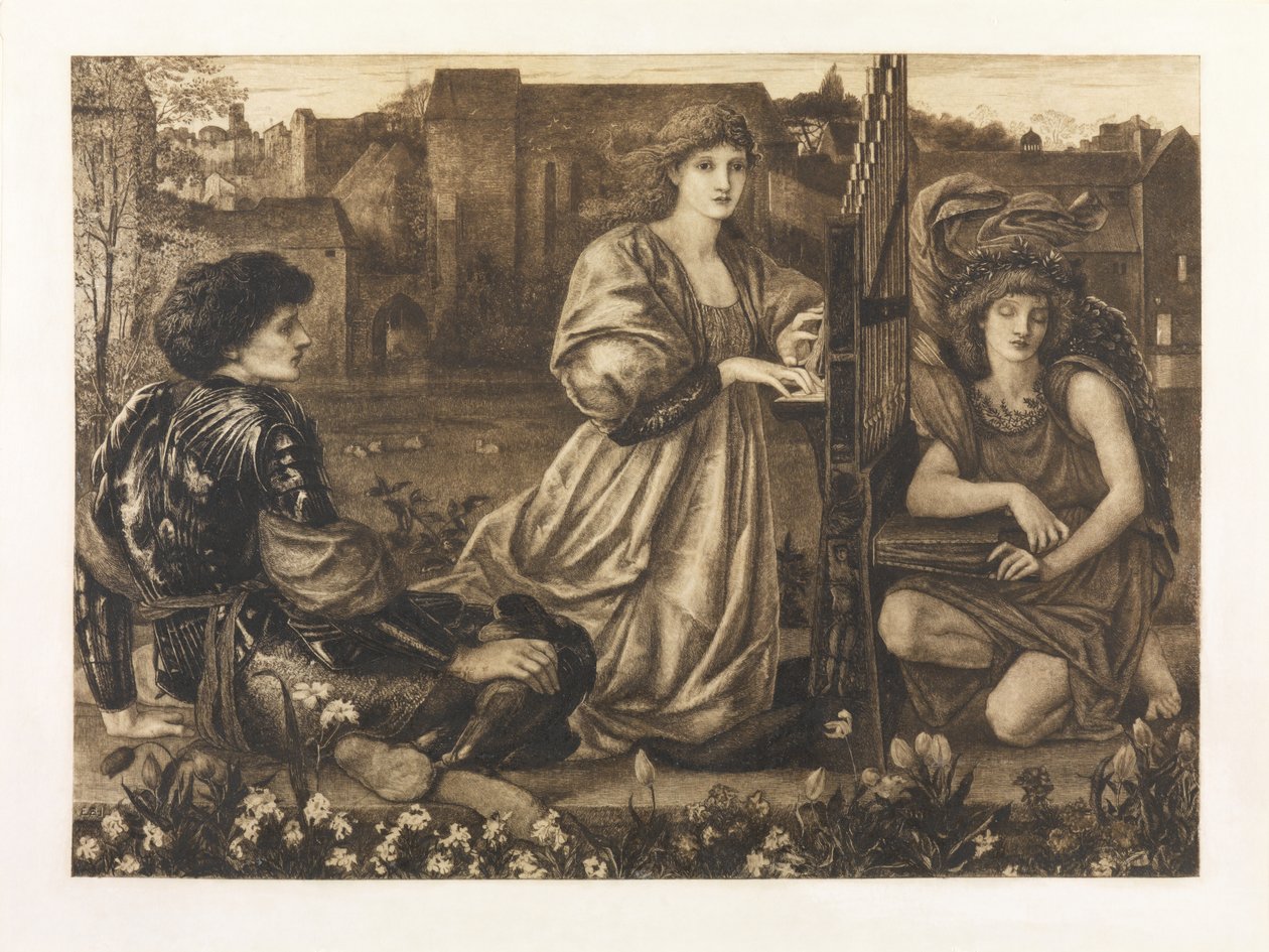 The Song of Love (platina) av Frederick Hollyer
