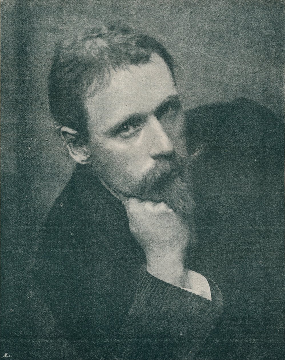 Mr. Walter Crane, c1893 av Frederick Hollyer