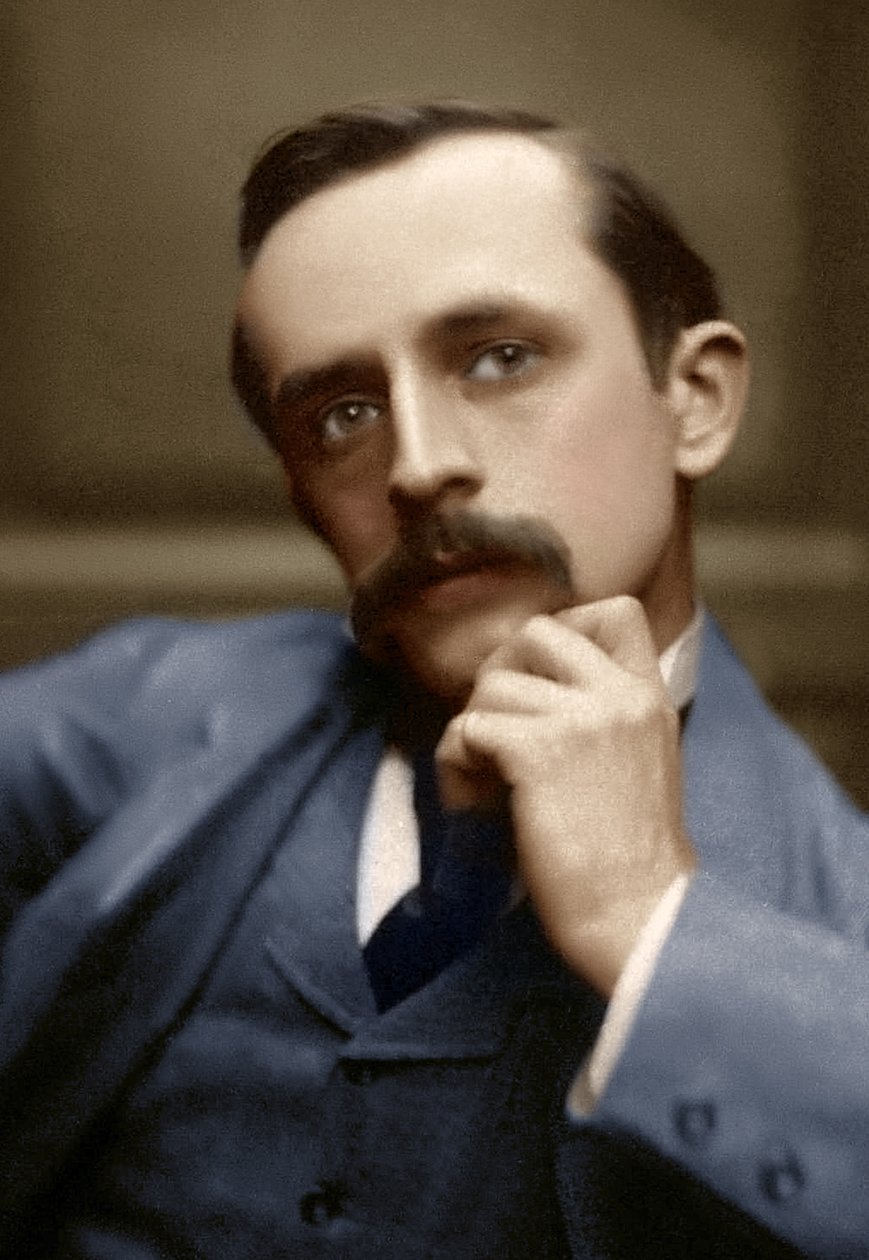 Portrett av J.M.Barrie, 1892 (Foto) av Frederick Hollyer